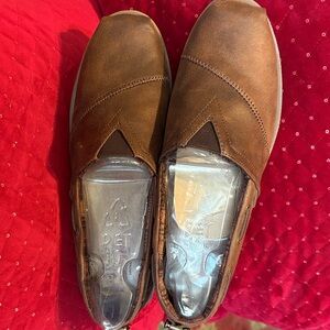Skechers BOBS Chocolate Brown Slip-On Shoes